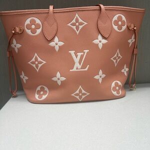 Louis Vuitton Coral Pink Tote Bag